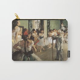 The Dance Class, Edgar Degas, 1874 Carry-All Pouch | Degas, Dancers, 1874, Danse, Painter, Impressionism, Impressionnisme, Dance, Dancer, Oil 