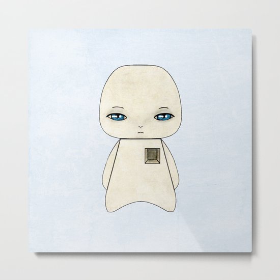 A Boy - self-portrait Metal Print