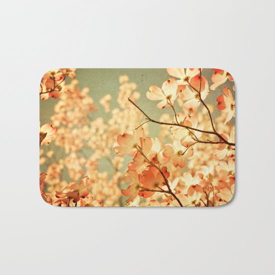 Vintage Pink Bath Mat