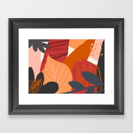 Autumn Abstract 2 Framed Art Print