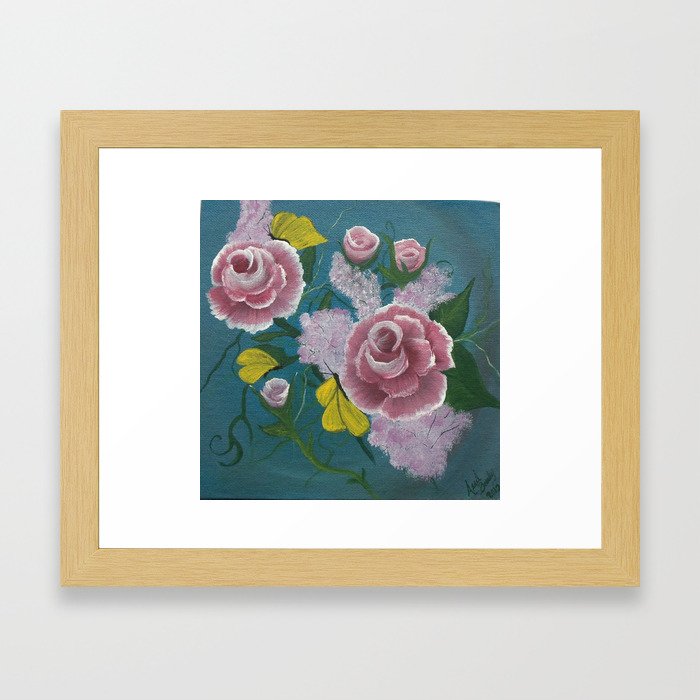 Roses Framed Art Print
