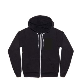Colors of Autumn Charcoal Gray Solid Color Zip Hoodie
