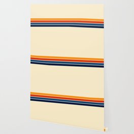 Classic Retro Stripes Wallpaper