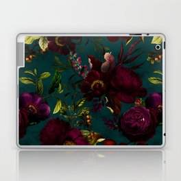 Before Midnight Vintage Flowers Garden Laptop Skin