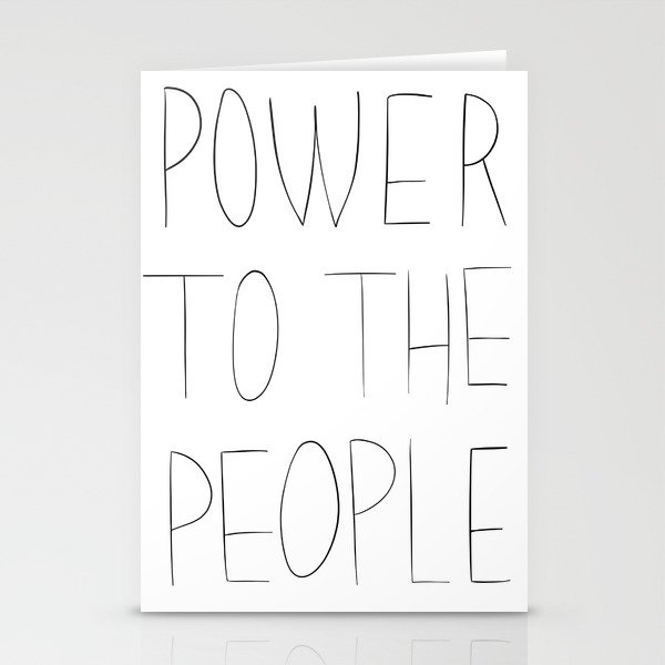 Power to the people Marsha Johnson Stationery Cards