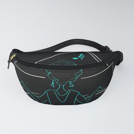Piano Music Line art Fanny Pack