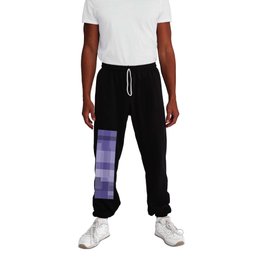 Rectangles - Geometric pattern Design blue violet Sweatpants