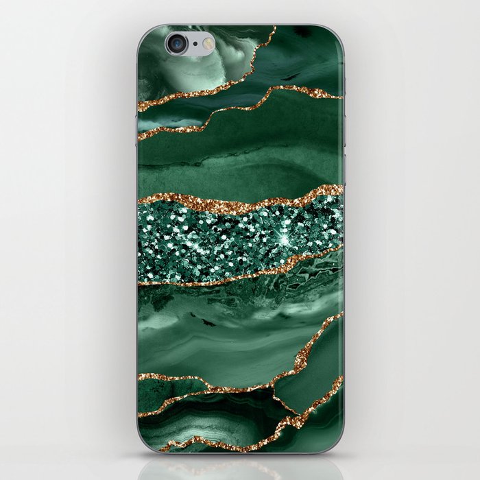 Agate Glitter Ocean Texture 16 iPhone Skin