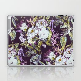 Dramatic dark florid nature Laptop Skin