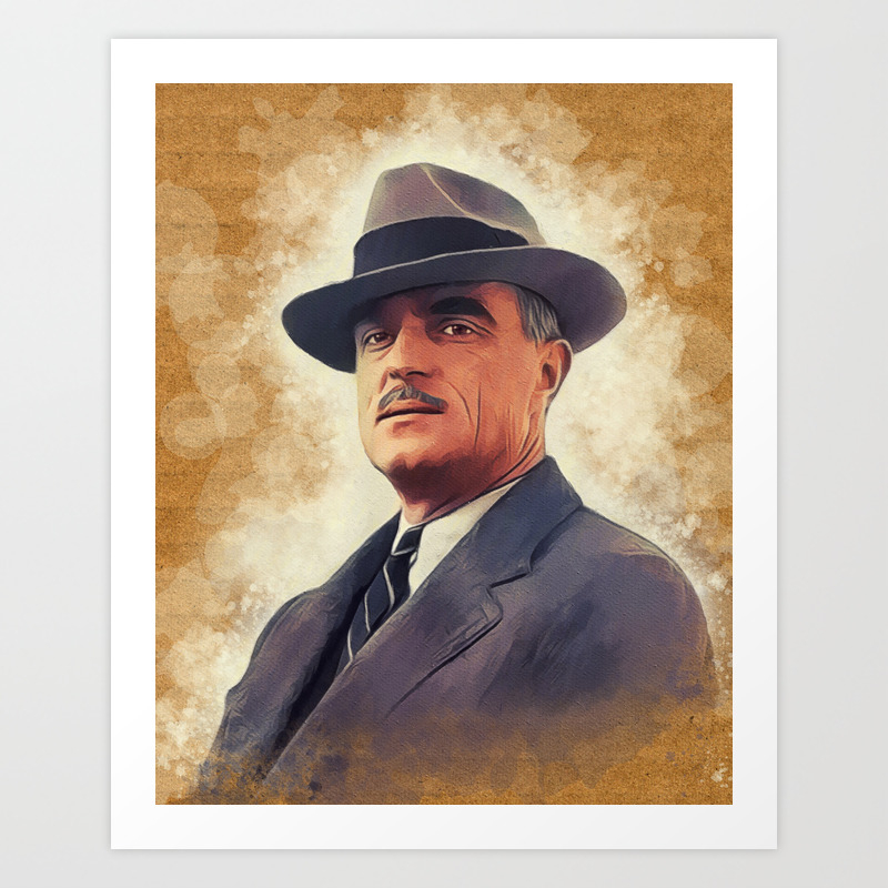 John Wilder Literary Legend Art Print By Serpentfilms Society6