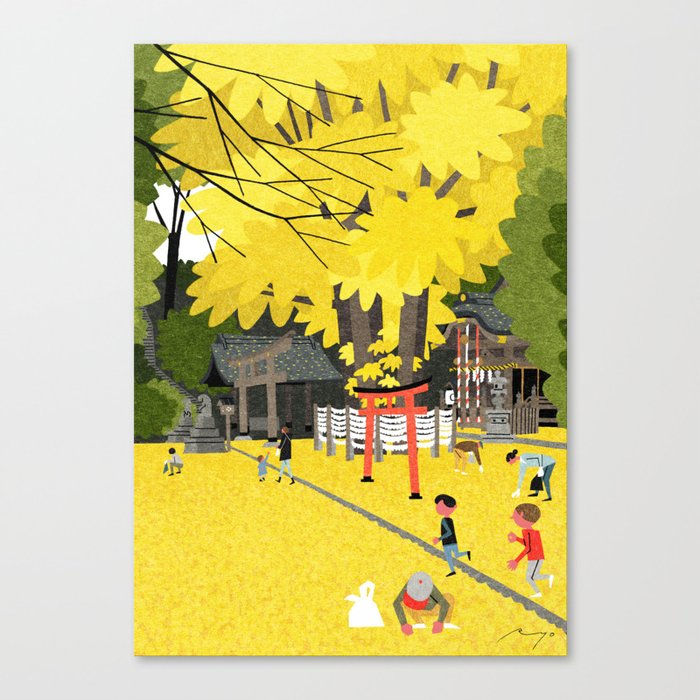 Kizuki Shrine, Tokyo (2013) Canvas Print