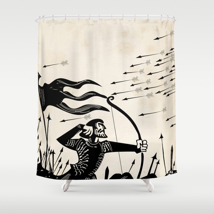 Bayeux Tapestry Shower Curtain By Nicholasgreen Society6 Bayeux Tapestry Shower Curtain By, Tapestry Shower Curtain