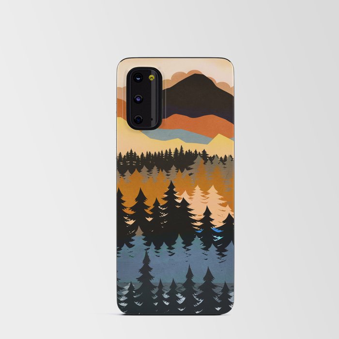 Colors of a Mountain View Android Card Case