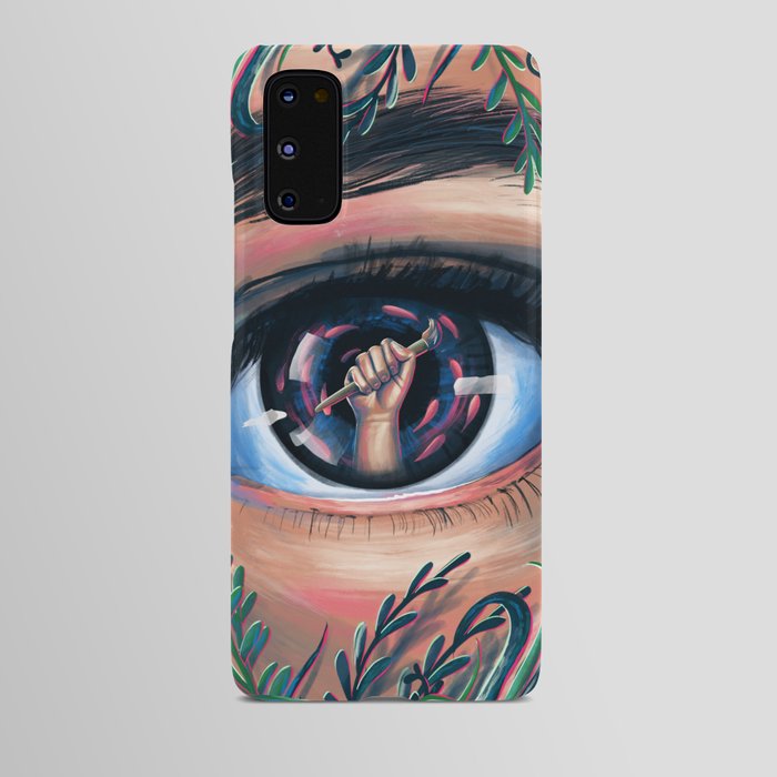 Bold Imagination by Katty Huertas Android Case