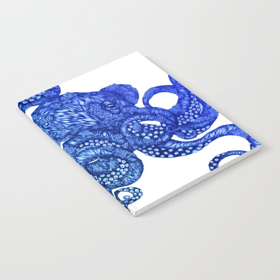 Ombre Octopus Notebook