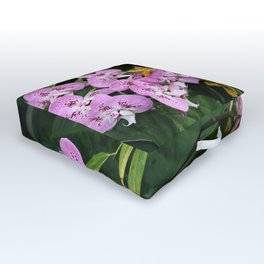 Tropical Flowers Orchids 04 Outdoor Floor Cushion