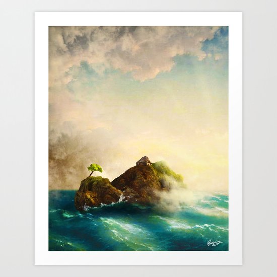 Hideout Art Print