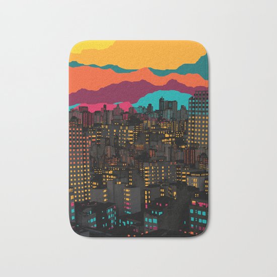 Fragmented III VI Bath Mat