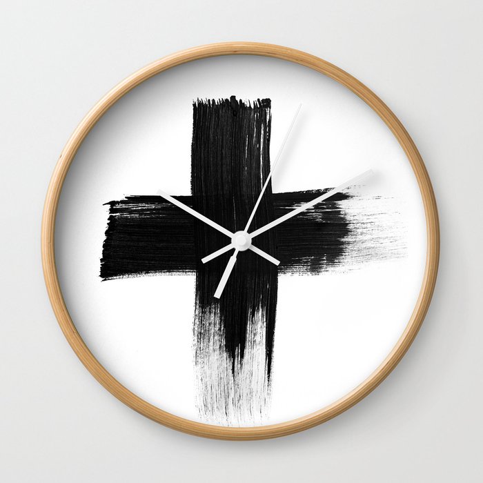 Cross Wall Clock