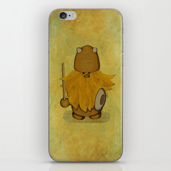 Hirsute Viking Homunculus iPhone & iPod Skin