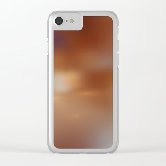 pure spirit Clear iPhone Case