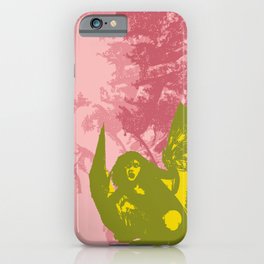 The witch and the dragon iPhone Case