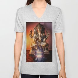 Ganesh V Neck T Shirt