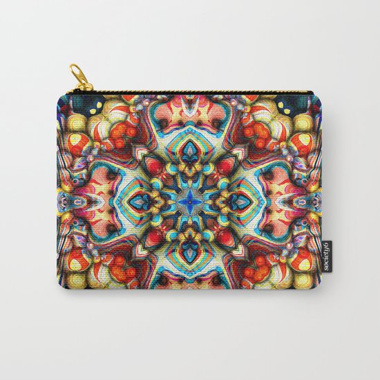 Colorful Shapes Abstract Carry-All Pouch