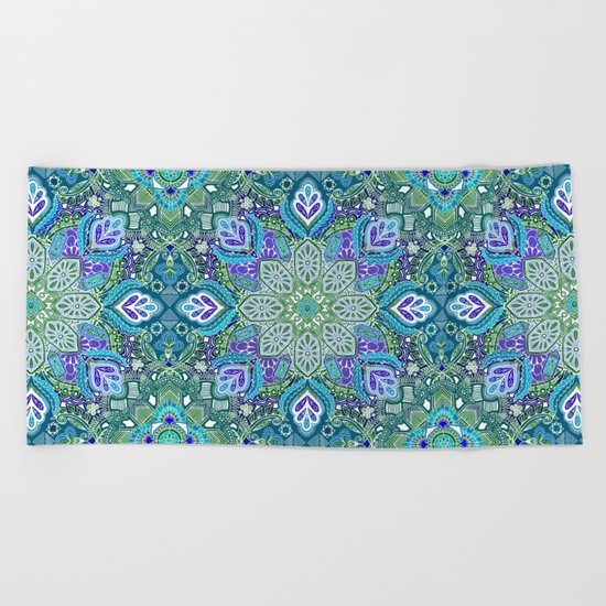 Peacock Summer Beach Towel