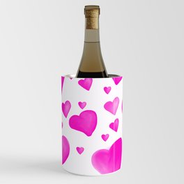 Pink Hearts Wine Chiller