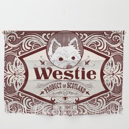 Antique Westie Wall Hanging