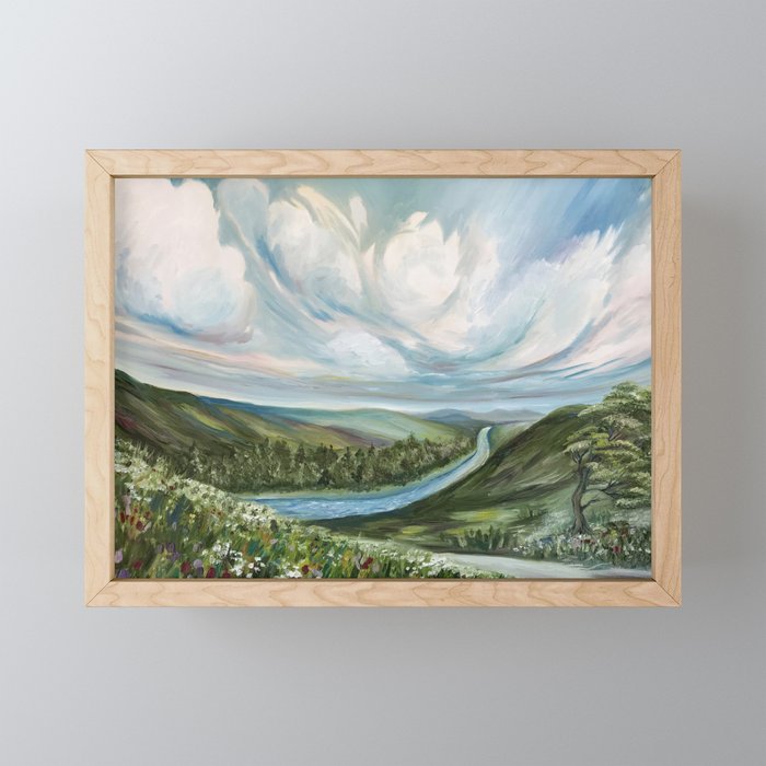 Tennessee River Framed Mini Art Print