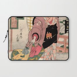 Koshikibu of the Tamaya House (Keisai Eisen) Laptop Sleeve