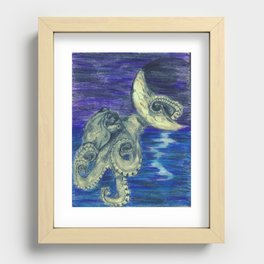 Noctopus Recessed Framed Print