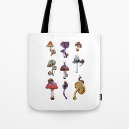Mushrooms n Snails Tote Bag