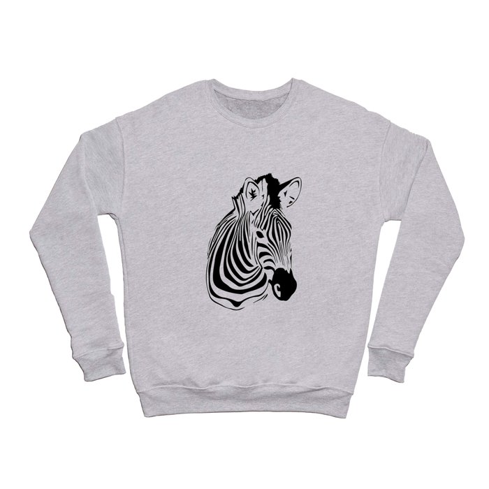 Zebra Crewneck Sweatshirt