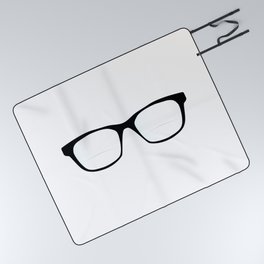 Pair Of Optical Glasses Picnic Blanket