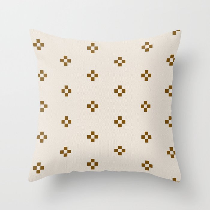 Morocco Terracotta Throw Pillow