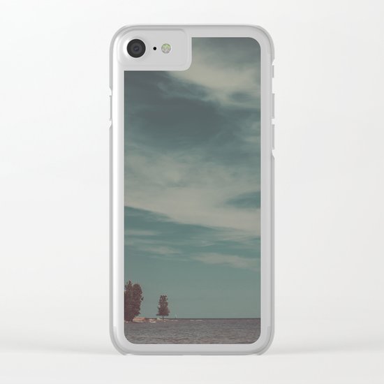 Let's Just Breathe Clear iPhone Case