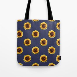 Sunflower | Navy Edit Tote Bag