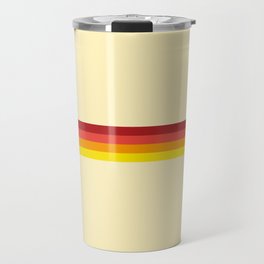 Retro Stripes 70s Style Barracuda Travel Mug