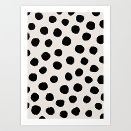 Wild dots Art Print