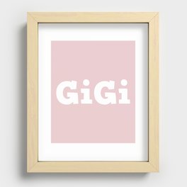 GiGi Recessed Framed Print