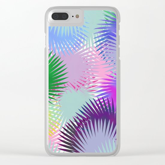 Super Tropics Clear iPhone Case