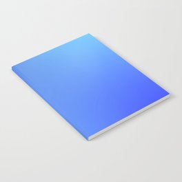 79  Blue Gradient 220506 Aura Ombre Valourine Digital Minimalist Art Notebook
