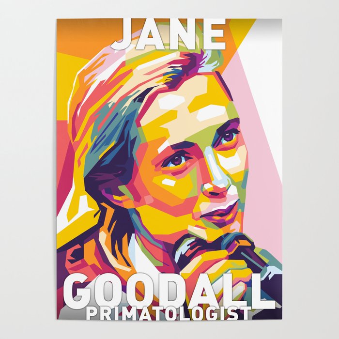 Jane Goodall Poster