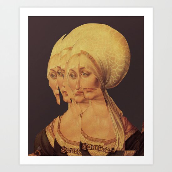Frau Dürer 202 Art Print