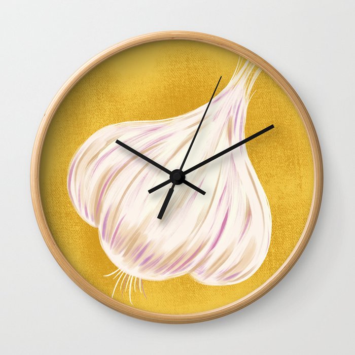 Garlic Wall Clock