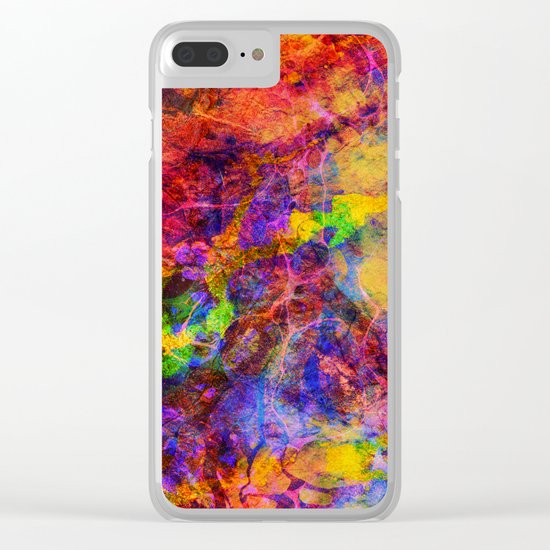 positive vibrations Clear iPhone Case