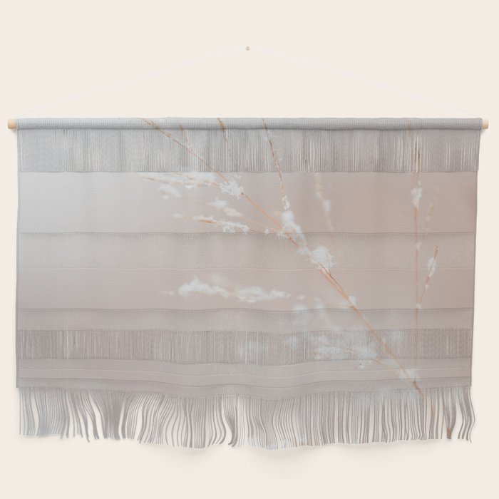 Catching Snowflakes Nature Photography Wall Hanging by In This